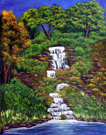Waterfall by Dawn Blair Waterfall by Dawn Blair